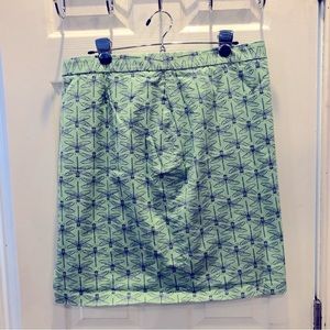 Brooks Brothers Dragonfly Skirt 14